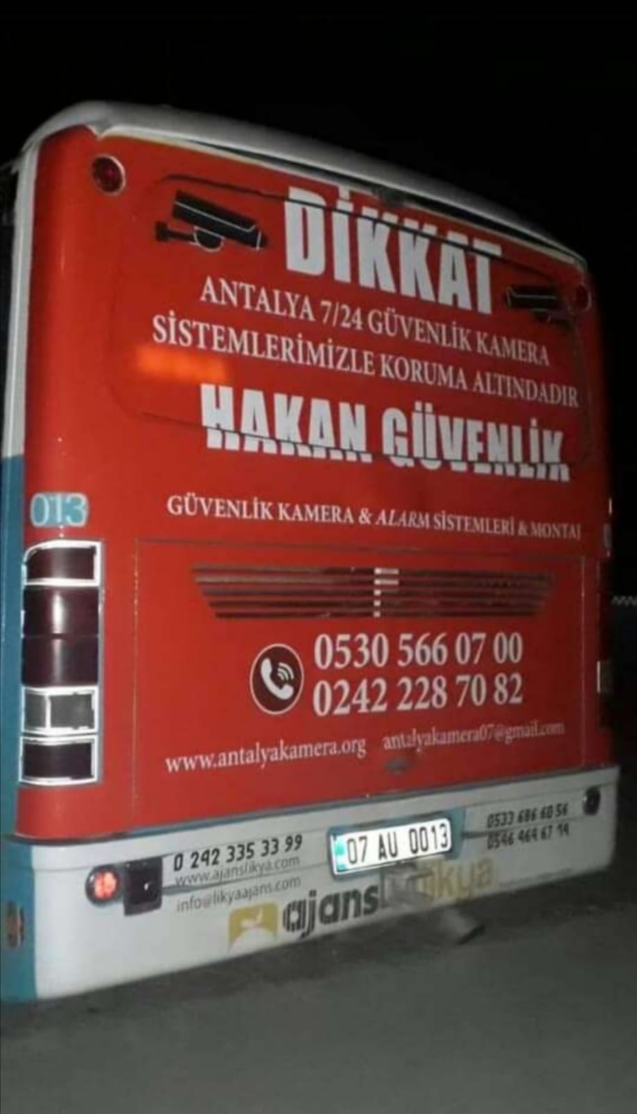 Otobüs Reklamı-2